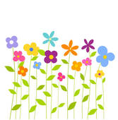 Springtime Flowers Clipart