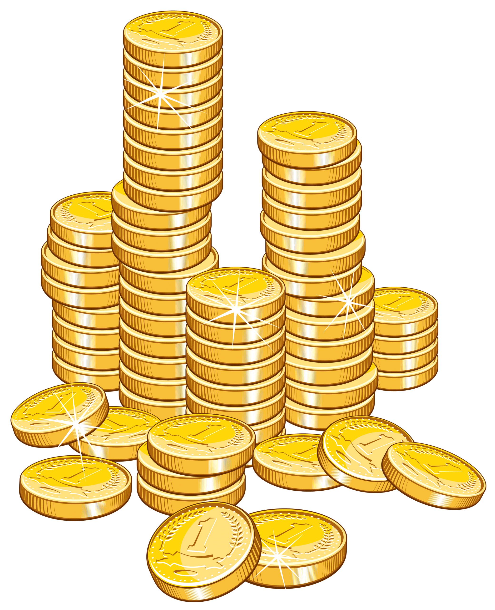 Clip Art Coins - Tumundografico
