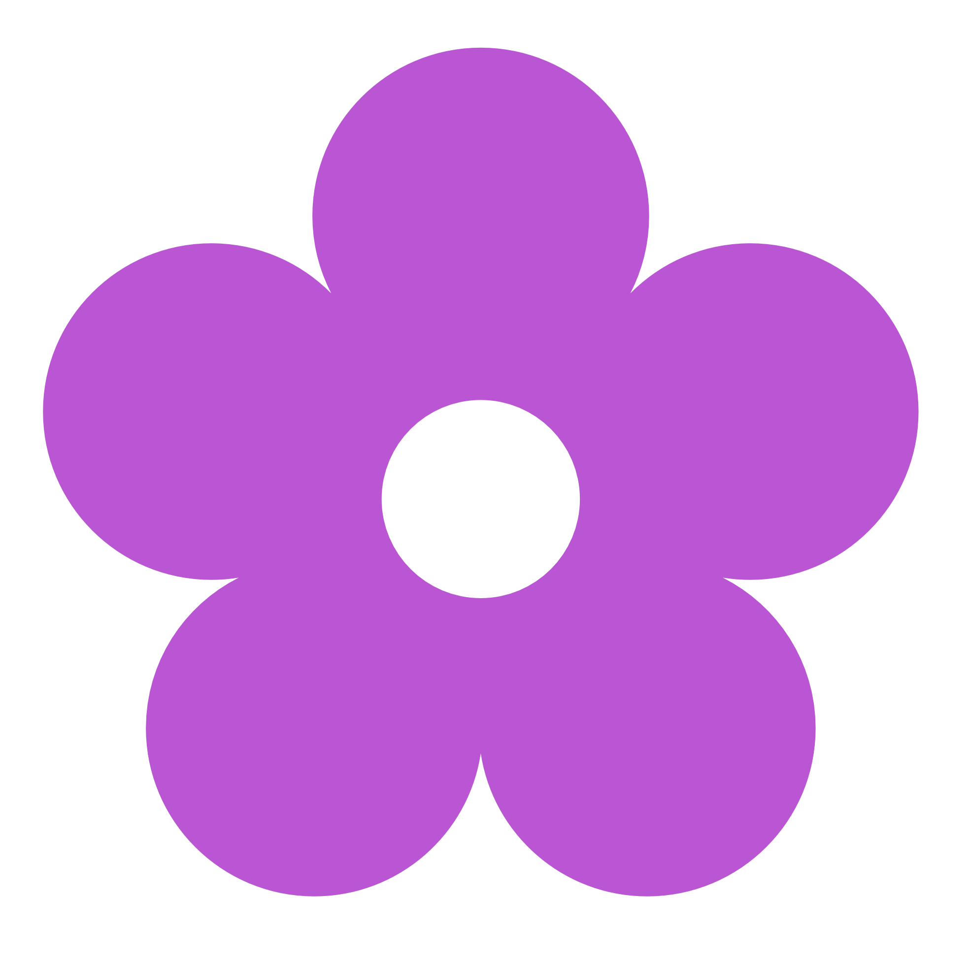 Flower clipart color in