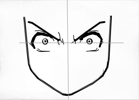 Angry Anime Eyes - ClipArt Best