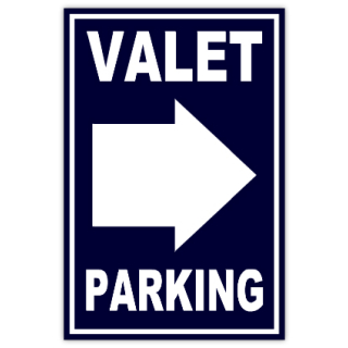 Valet Parking Sidewalk Sign 103 | Parking Sidewalk Sign Templates ...