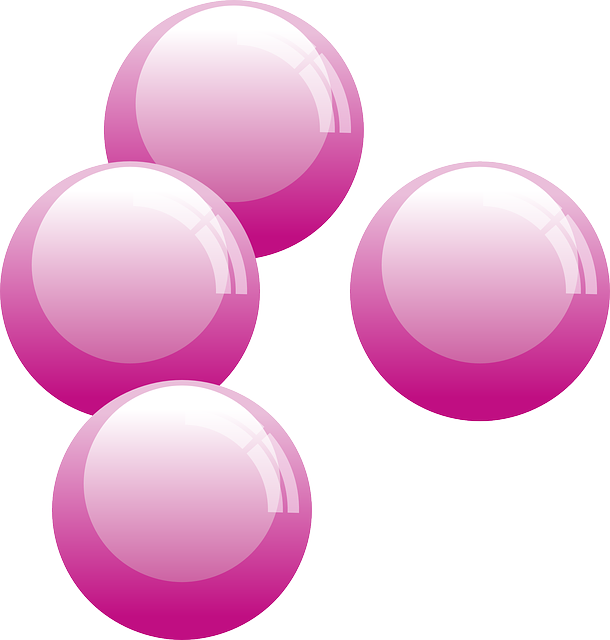 Free Pink Bubbles Clip Art