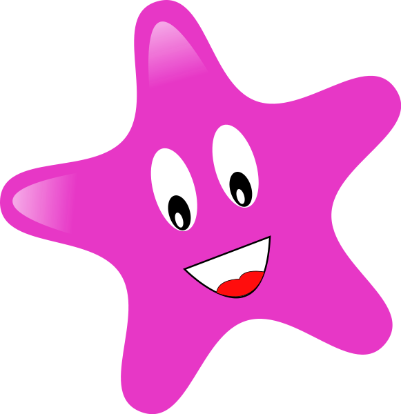 Pink Star SVG Vector file, vector clip art svg file
