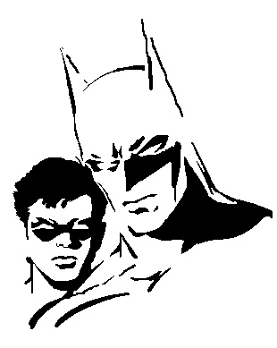 Batman Stencils