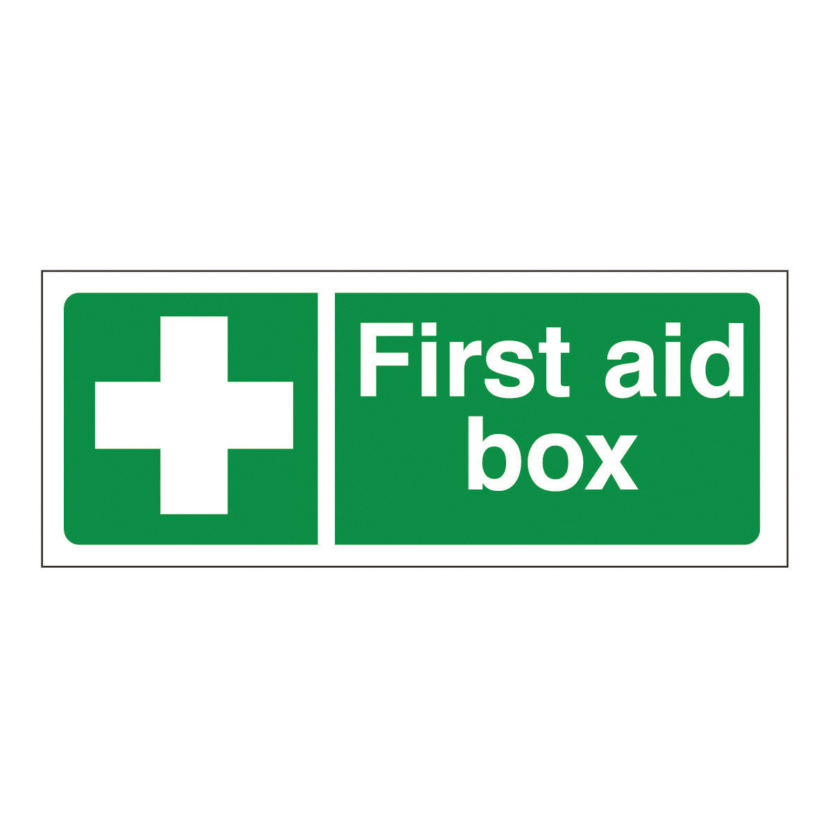 First Aid Box Safety Signs - Warehouse Signs & Label from BiGDUG UK