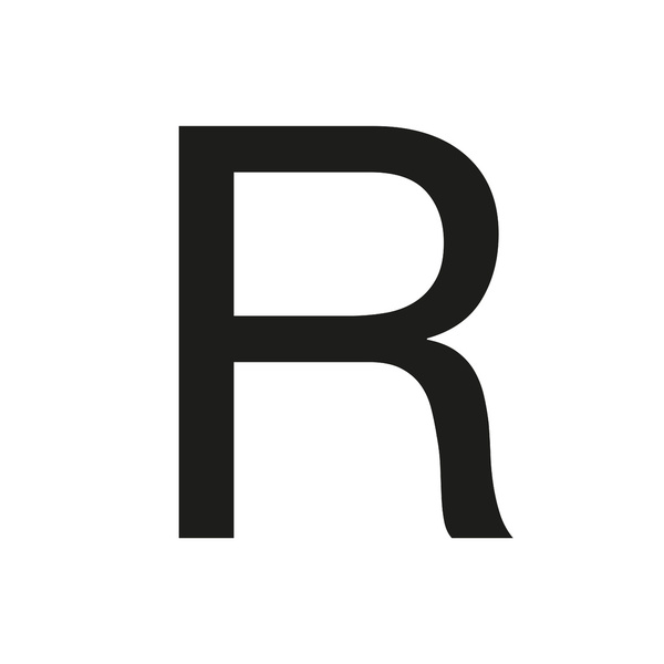 Clipart letter r