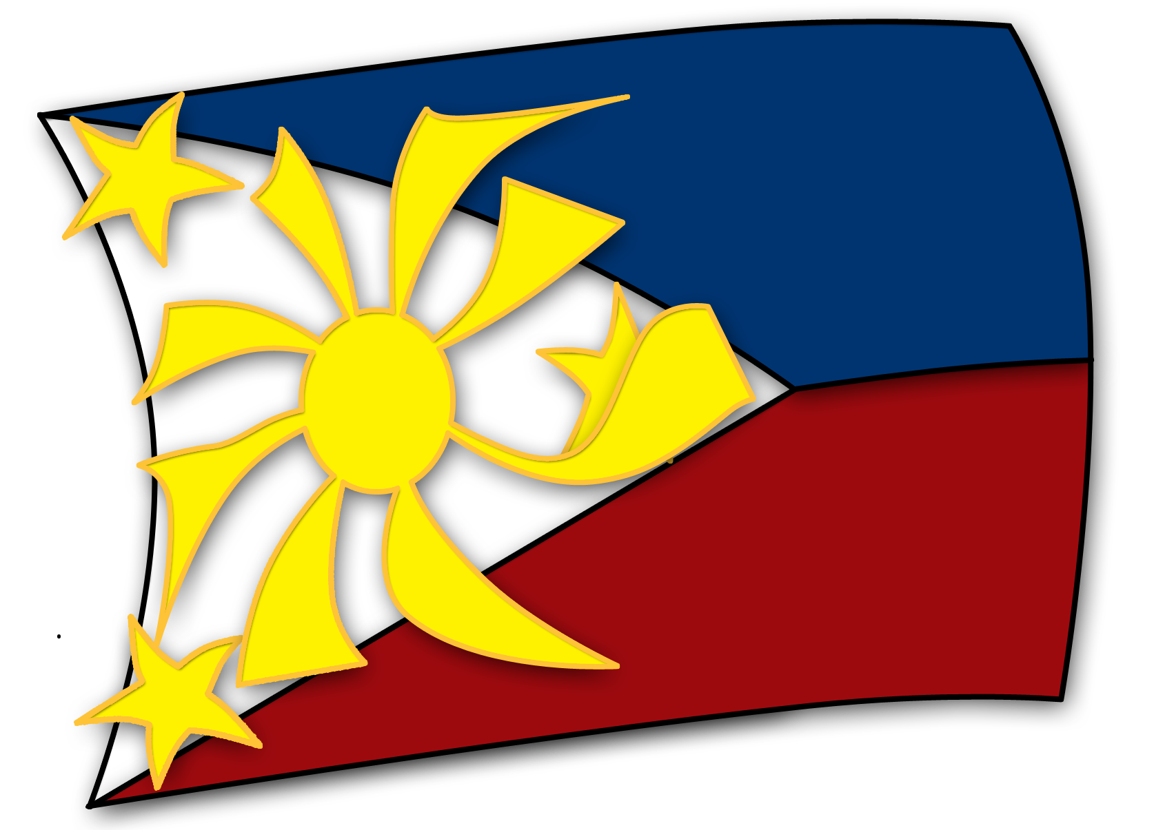 Filipino Flag - ClipArt Best