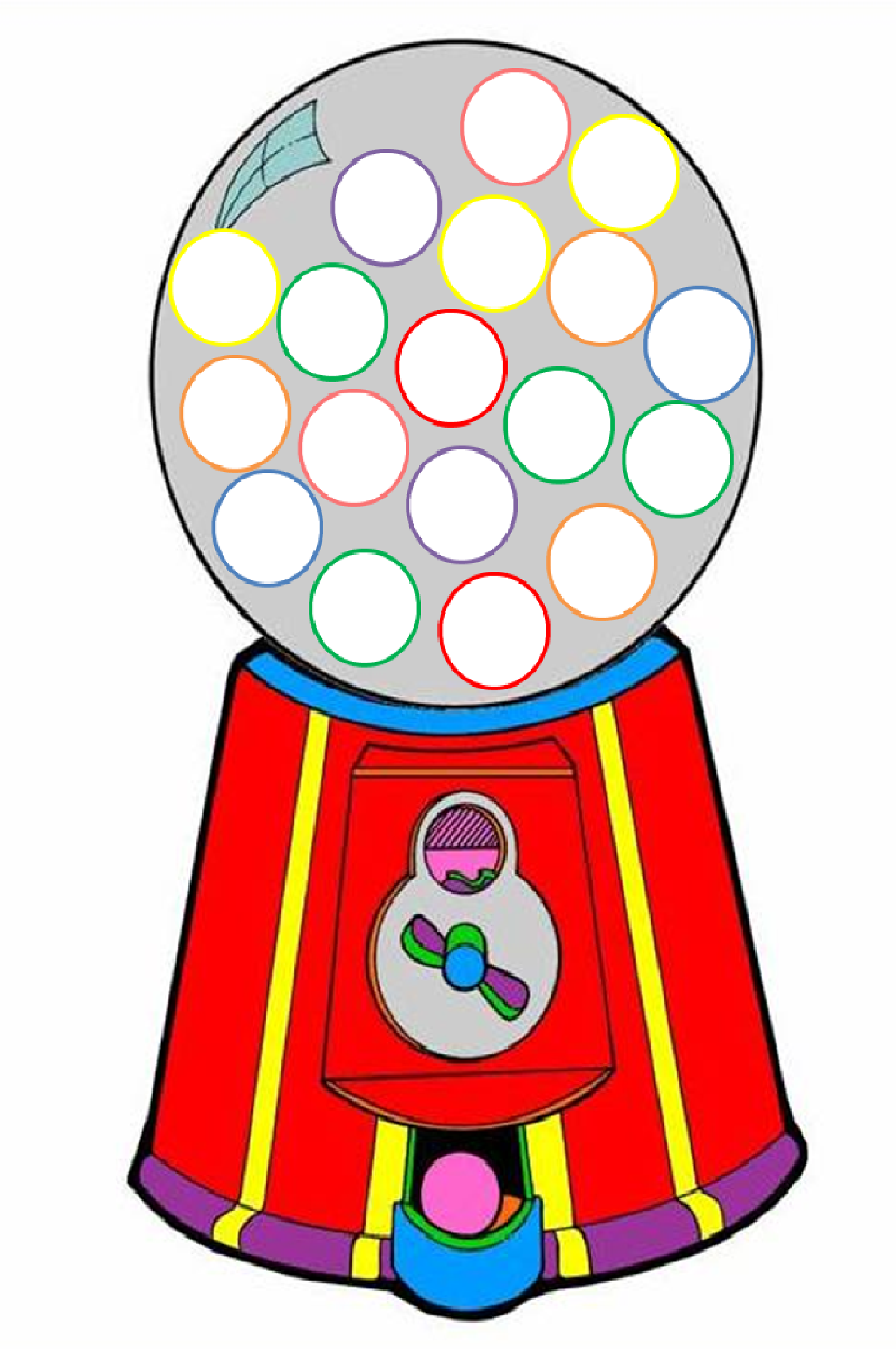 Bubble Gum Machine Clipart