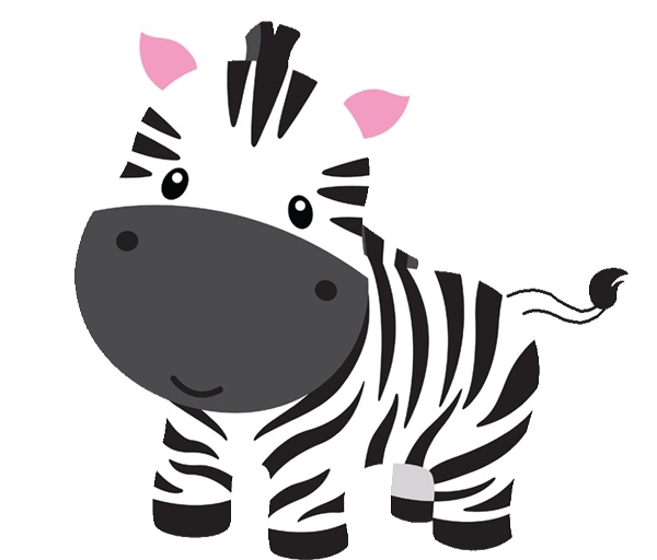 Baby Zebra Clipart