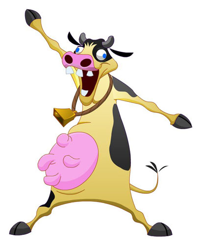 571 views Cow Cartoon Characters