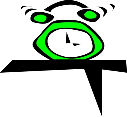 Download Alarm Clock Simple clip art Vector Free