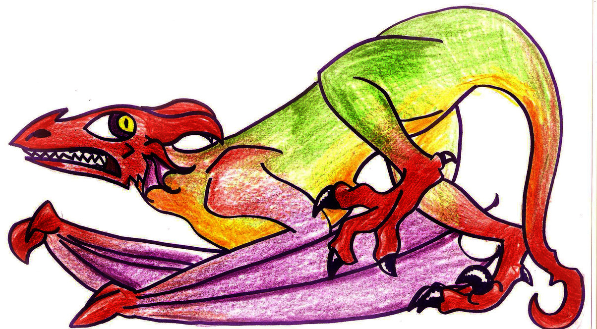 colorful dragon 3