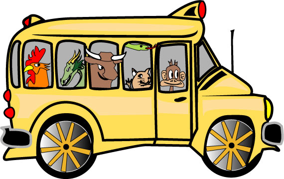 yellow bus clip art - photo #11