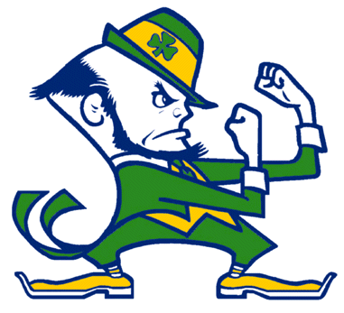The Notre Dame Fighting Irish Leprechaun, Not Particularly Irish ...
