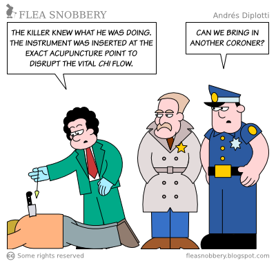 Flea Snobbery: Crime scene