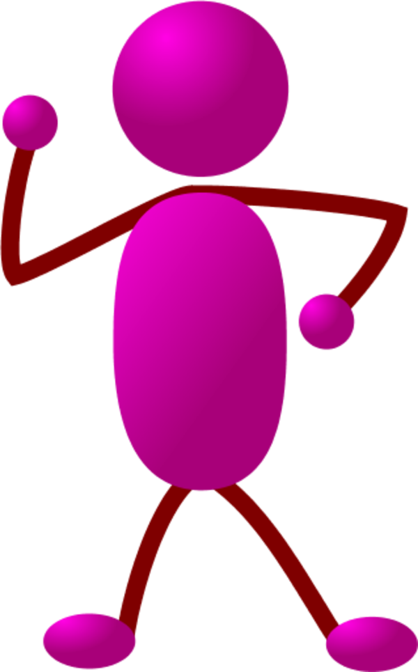 stick man figure dancing vector Clip Art ClipArt Best