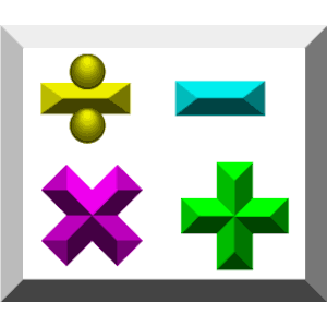 Clipart of math symbols