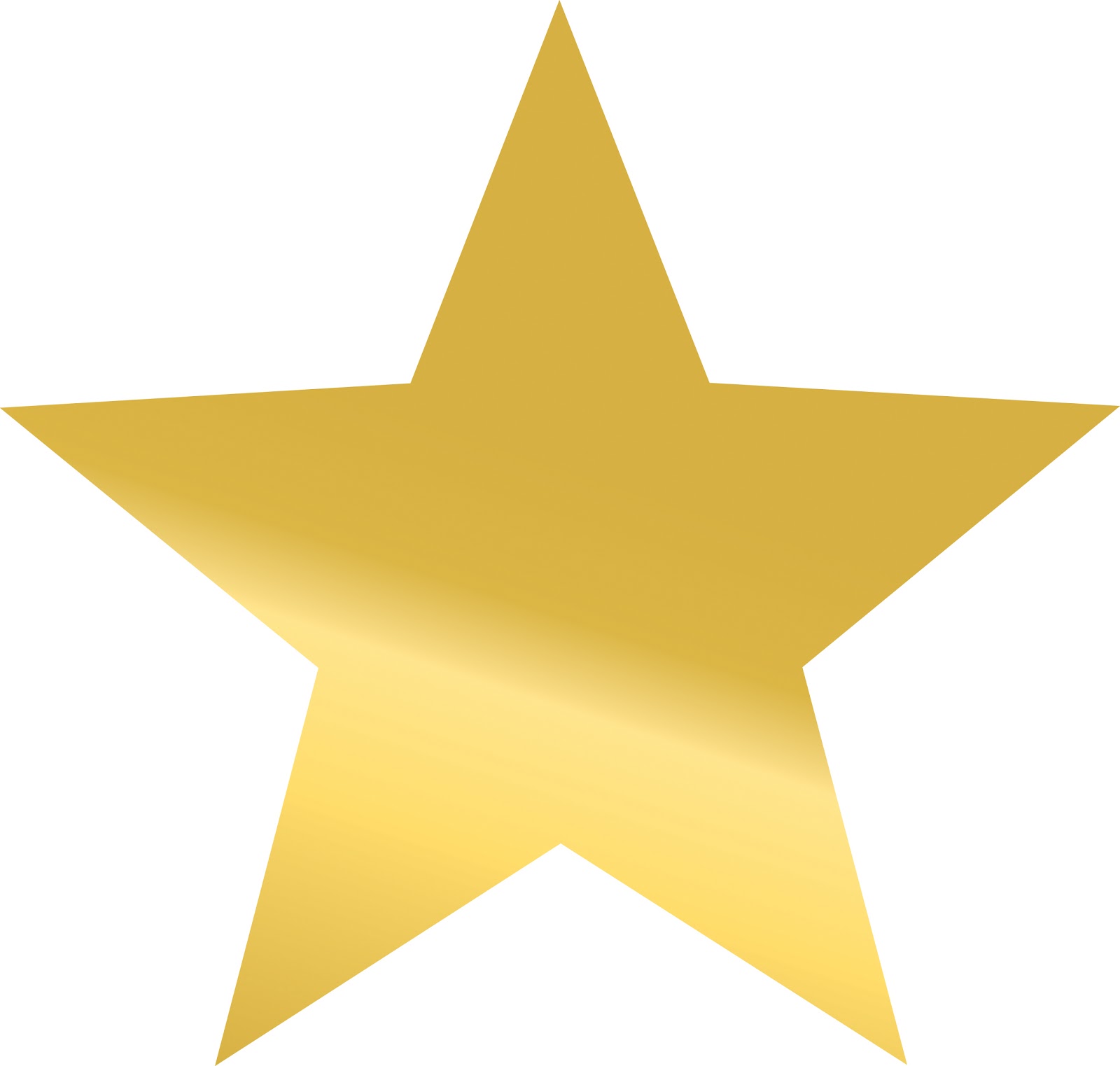 Gold STAR Template - ClipArt Best