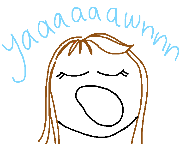 clipart person yawning - photo #14