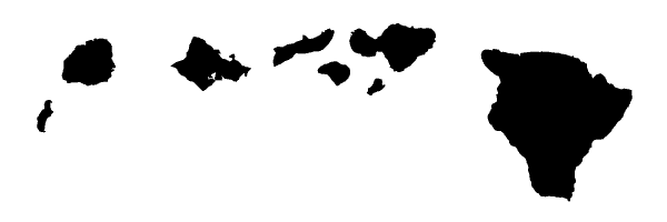free clipart hawaii map - photo #13