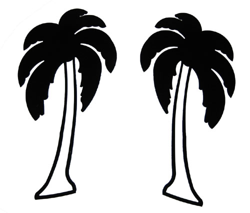 Palm Tree Outline - ClipArt Best