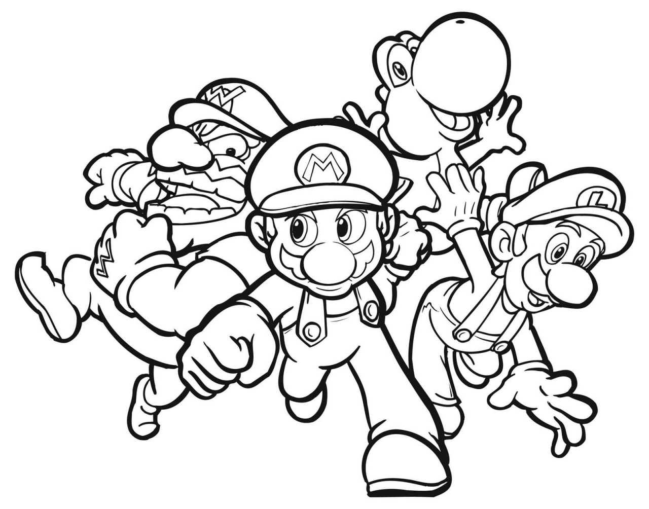 898 views Will find a lot of mario coloring pages cartoon coloring pages