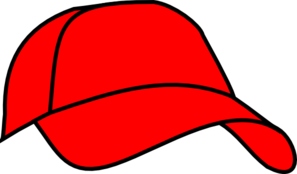 Red Baseball Cap Clip Art - vector clip art online ...