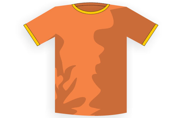 orange t shirt clipart - photo #9