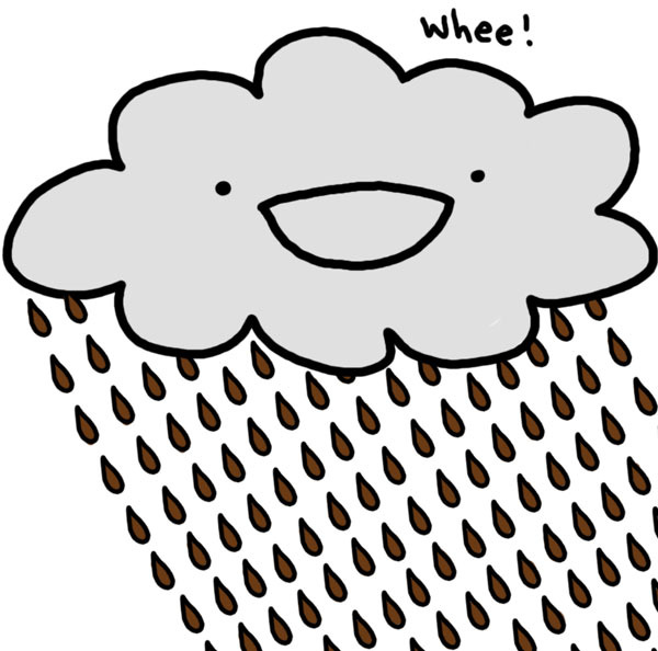 Rain Cloud Cartoon
