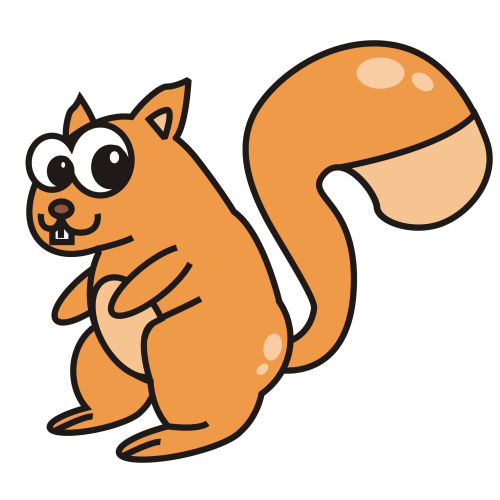 Squirrel clip art free - ClipartFox