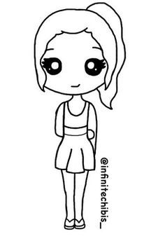 Cartoon Girl Face Drawing Easy - ClipArt Best