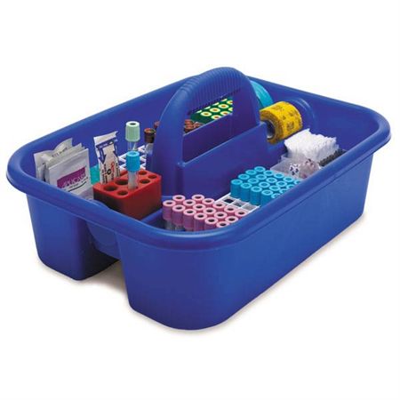 Large Blue Phlebotomy Tote - MarketLab, Inc.