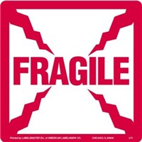 Fragile Labels from Labelmaster