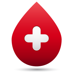 Blood Drop With Shadow Icon, PNG ClipArt Image | IconBug.com