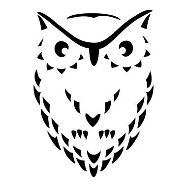Tribal Owl Tattoos | Tribal Wolf ...
