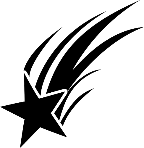 Black star png clipart