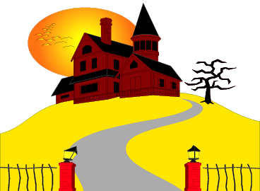Clipart mansion haunted house