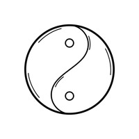 Symbol Symbols Sign Signs Taoism Harmony Yin Yang Chinese Asia ...