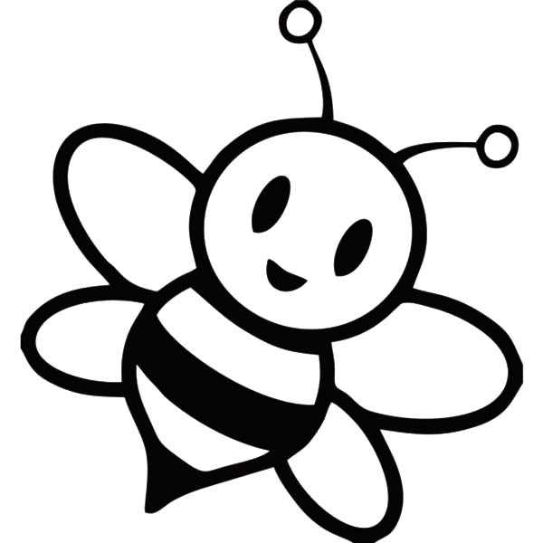 Free Printable Bumble Bee Coloring Pages For Kids special Bee ...