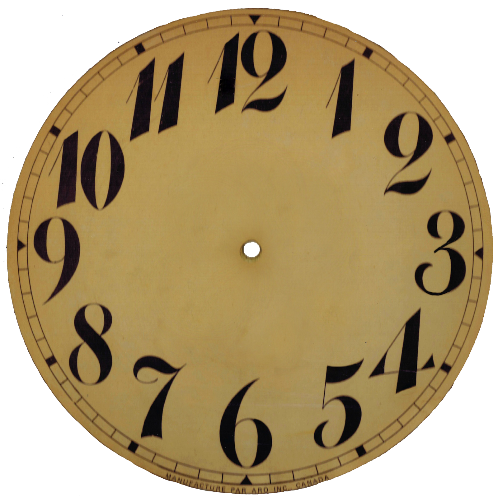 Blank clock clipart png