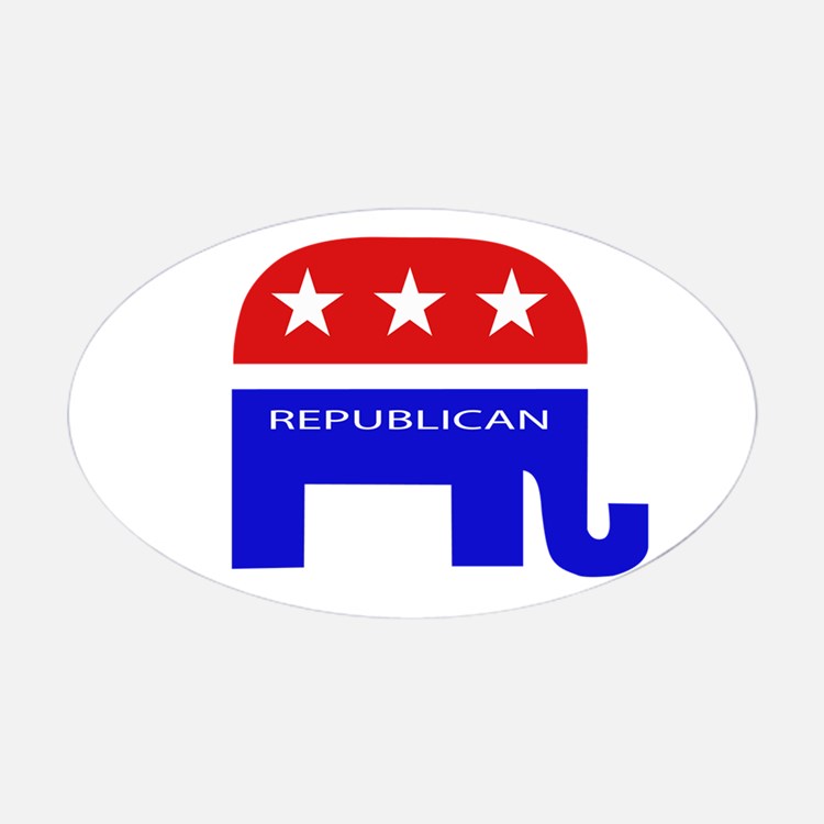Republican Elephant Bumper Stickers | Car Stickers, Decals, & More