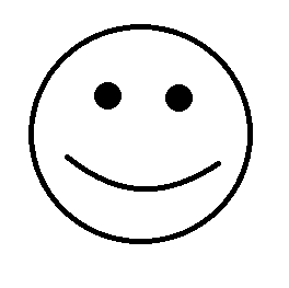 Smiley Faces Black And White Clipart