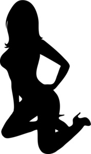 clip art silhouette Sexy