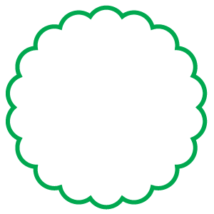 Free Scalloped White Circle Frame Png - ClipArt Best