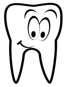 Smiling Tooth | Free Images - vector clip art online ...