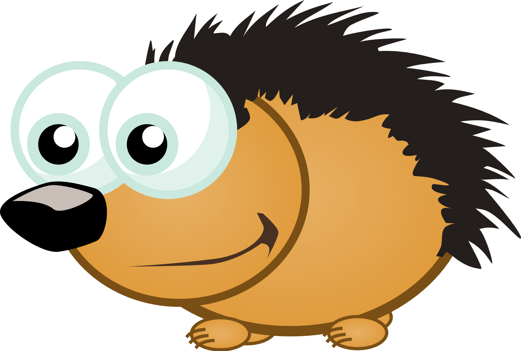 Hedgehog Cartoon - ClipArt Best