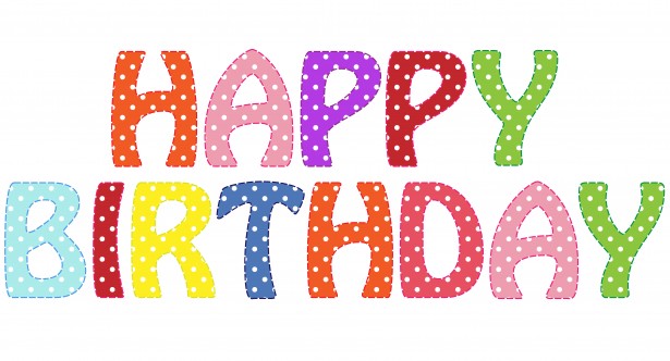 Happy Birthday Text Clipart Free Stock Photo - Public Domain Pictures