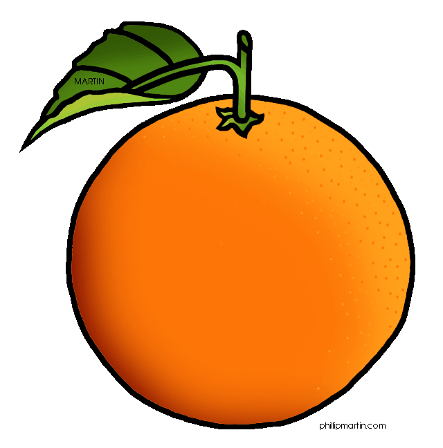 Florida orange clipart