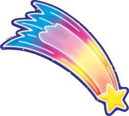 Shooting star clipart free
