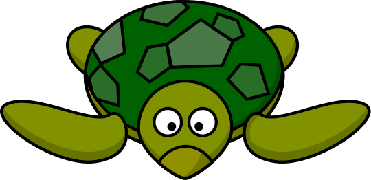 Free Cartoon Turtle Clipart, 1 page of Public Domain Clip Art